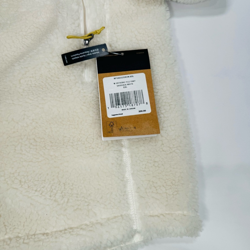 NWT New The North Face Women's Extreme Pile Coat Large 2X Jacket Winter XXL Warm - Picture 7 of 7